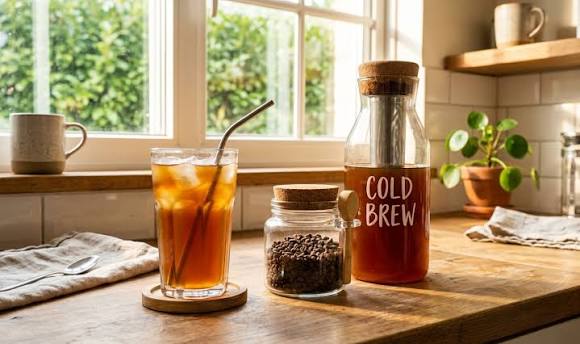 Thưởng thức Cold Brew buổi 